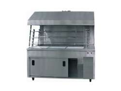 ΨΗΣΤΑΡΙΑ ΜΕ ΚΑΡΒΟΥΝΟ ΕΠΙΔΑΠΕΔΙΑ ΜΕ ΦΟΥΣΚΑ 3 ΣΟΥΒΛΕΣ 160χ65χ210cm