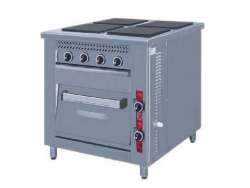 ΚΟΥΖΙΝΑ ΗΛΕΚΤΡΙΚΗ ΜΕ 4 ΕΣΤΙΕΣ ΗΛΕΚΤΡΙΚΕΣ F80E4  (ΕΚΠΤΩΤΙΚΟ ΚΟΥΠΟΝΙ)