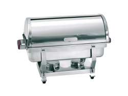 Chafing Dish με Καπάκι Roll Top Inox GN 1/1 9lt VE350