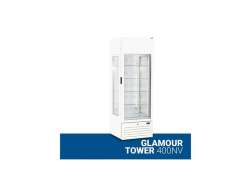 ΒΙΤΡΙΝΑ ΚΑΤΑΨΥΞΗ-ΠΑΓΩΤΟΥ GLAMOUR TOWER 400 NV WHITE