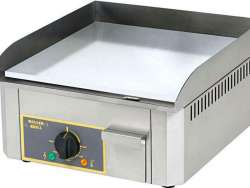 ROLLER GRILL PSR 400EC Πλατό Ψησίματος Ηλεκτρικό-Πλάκα Χρωμίου: 40x40cm