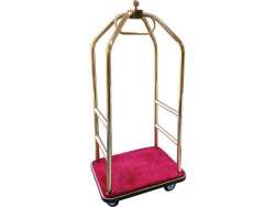 ItalStar 059.0007 Τρόλεϊ Μεταφοράς Αποσκευών (Μοκέτα Κόκκινη) - 1000x600x1780mm