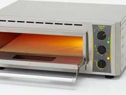 ROLLER GRILL PZ430S Φούρνος Πίτσας Ηλεκτρικός Με Πυρότουβλα - Εσωτ.Διαστάσεις: 430x430x110mm