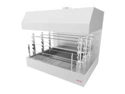 Επιτραπέζια ψησταριά με 9 σούβλες και φούσκα BIOKAN TLGH9