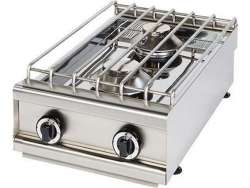 VRETTOS KALLISTI 2A Y (41x70x19cm) Φλόγιστρο Υγραερίου με 2 Καυστήρες - 19,5 KW