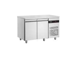 Ψυγείο πάγκος 134.5x60x87.5cm συντήρησης με 2 πόρτες GN INOMAK PMR99