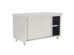 Ερμάριο με συρόμενες πόρτες inox160x70 εκ Ιnomak EGS716