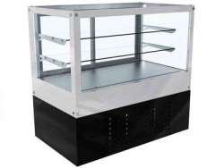 Βιτρίνα Θερμαινόμενη Ζαχαροπλαστείου επιδαπέδια ΙΝΟΧ 304 VENUS 80Χ60Χ130