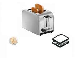 Bartscher 100373 Επαγγελματική Φρυγανιέρα Pop-Up με 2 Θέσεις