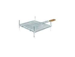 Biofan Διπλή Ανοξείδωτη Σχάρα Ψησίματος με Πόδια 31.5x27.5εκ.