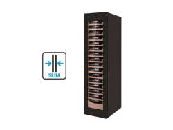 Βιτρίνα συντήρησης κρασιών 2 θερμοκρασιών  SLIM WINE 105 2TB 