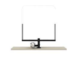 ICS Ασπίδα Προστασίας ταμείων Plexi-Glass με βάση για POS