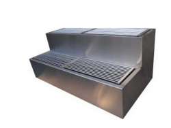 ΚΑΡΒΟΥΝΙΕΡΑ ΔΥΟ ΕΠΙΠΕΔΩΝ 200X60X44cm