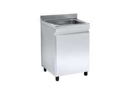 Λάντζα Κλειστή με 1 Γούρνα LK 1G 052  52x70x88cm