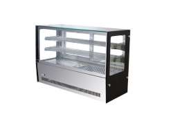 Βιτρίνα θερμαινόμενη επιτραπέζια πανοραμική 100lt GN660HRT