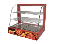 FRESH BV 808 - Επιτραπέζια Θερμαινόμενη Βιτρίνα-66x48x60cm