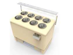 Crystal Festival 8 Ψυγείο Παγωτού 