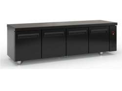 Ψυγείο πάγκος συντήρηση PS19560/BLC με 4 πόρτες χωρίς μηχανή 