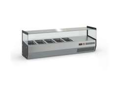 Ψυγείο πίτσας set-up για 6 GN 1/4 VRP.135.SQ/6GN με μηχανή