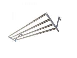 Ράφι κρεμαστό φούσκας ανοξείδωτο σωληνωτό 50cm