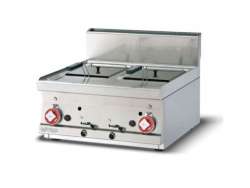 Φριτέζα αερίου διπλή 8+8 lt F2/8T-66G