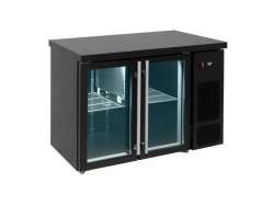 Ψυγείο Μπαρ για μπουκάλια με 2 γυάλινες πόρτες BRG 124