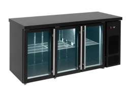 Ψυγείο Μπαρ για μπουκάλια με 3 γυάλινες πόρτες BRG 170