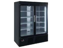 ΨΥΓΕΙΟ ΘΑΛΑΜΟΣ ΚΑΤΑΨΥΞΗ ΒΙΤΡΙΝΑ ΜΑΥΡΟ 2 ΠΟΡΤΕΣ UPF137BL