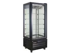 Βιτρίνα συντήρησης πανοραμική VICTORIA 65 NFP BLACK 