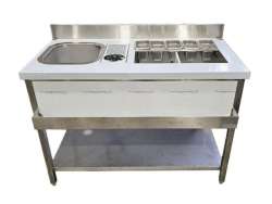 Μεταλλικό Bar Station με Διαστάσεις 120x70x85cm