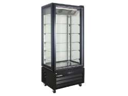VICTORIA 85 NFN BLACK Βιτρίνα κατάψυξης πανοραμική