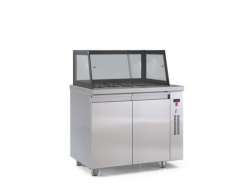 Ψυγείο σαλατών συντήρηση PS10570SALAD με 2 πόρτες χωρίς μηχανή 