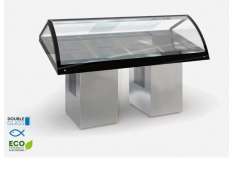 Βιτρίνα ψαριών συντήρηση ανοιχτή PSAR190