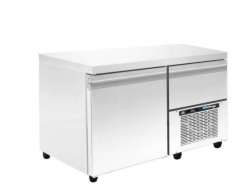 Πάγκος κατάψυξης με ψυκτικό μηχάνημα και μεγάλες πόρτες PA 70 104MF