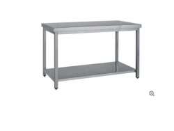 Λυόμενο τραπέζι εργασίας inox 180x70